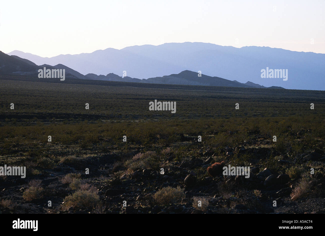 Montagnes de funérailles, Death Valley, CA Banque D'Images