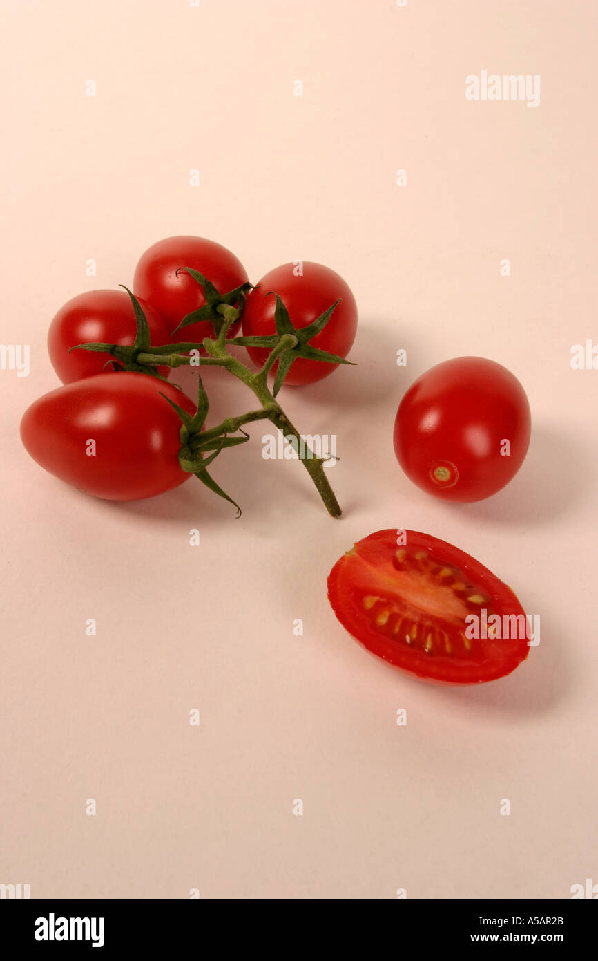 Tomates de vigne Banque D'Images