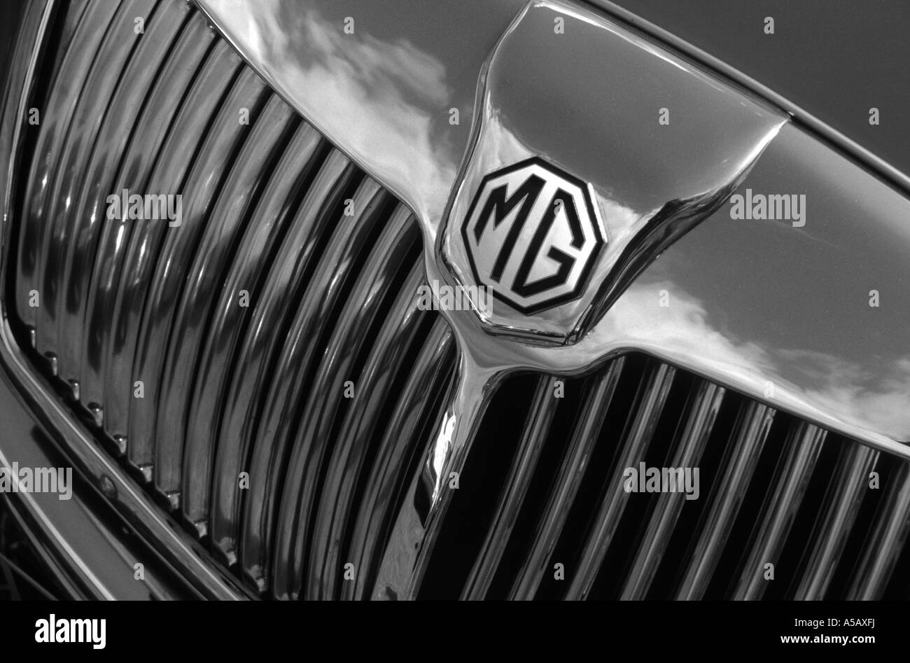 MG A. English fabricant de voiture Banque D'Images