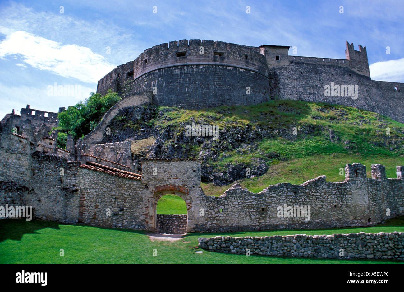 Château Val Lagarina Beseno Trentin-Haut-Adige Italie Banque D'Images