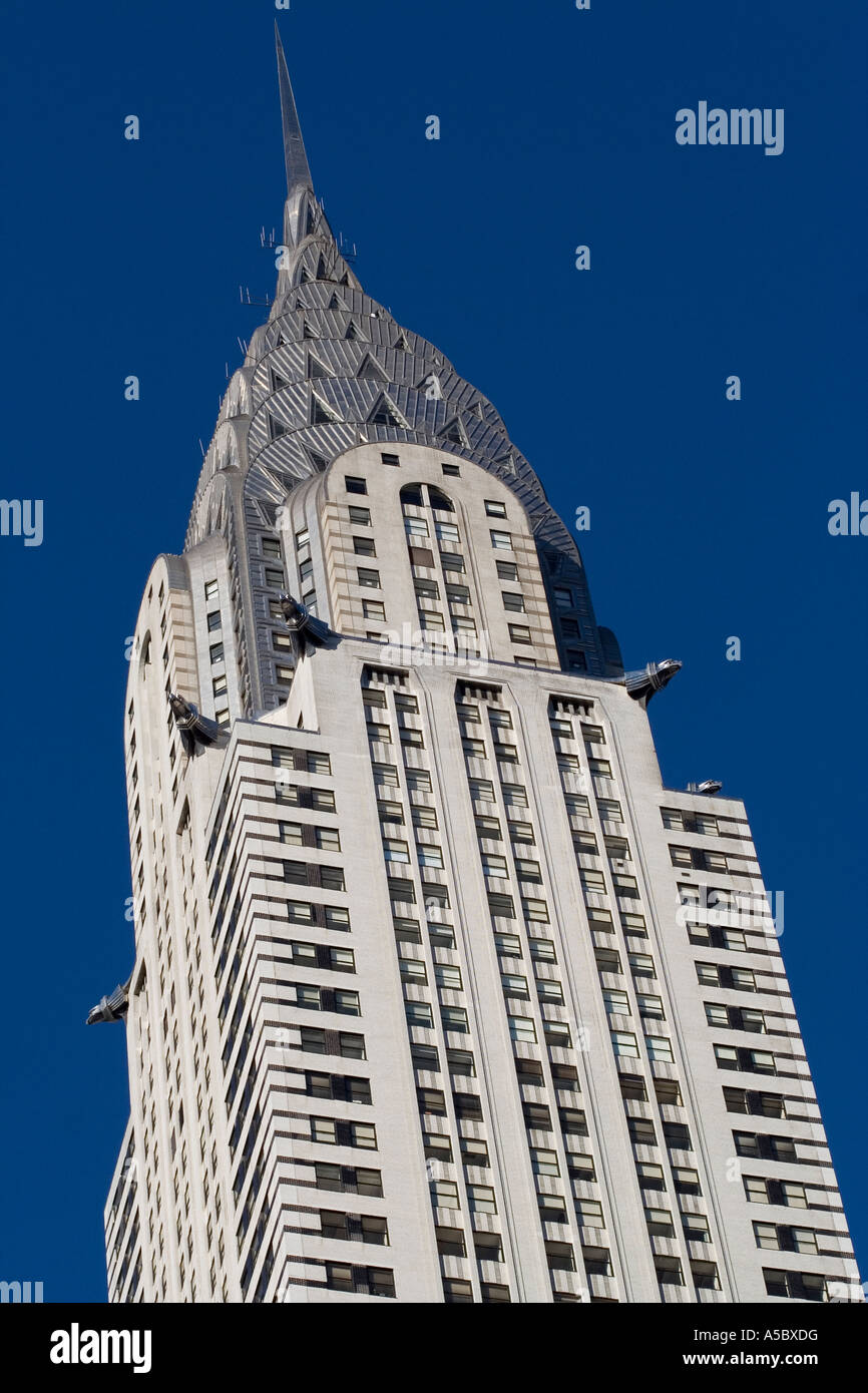 Chrysler Building Midtown Manhattan NYC NY USA Banque D'Images