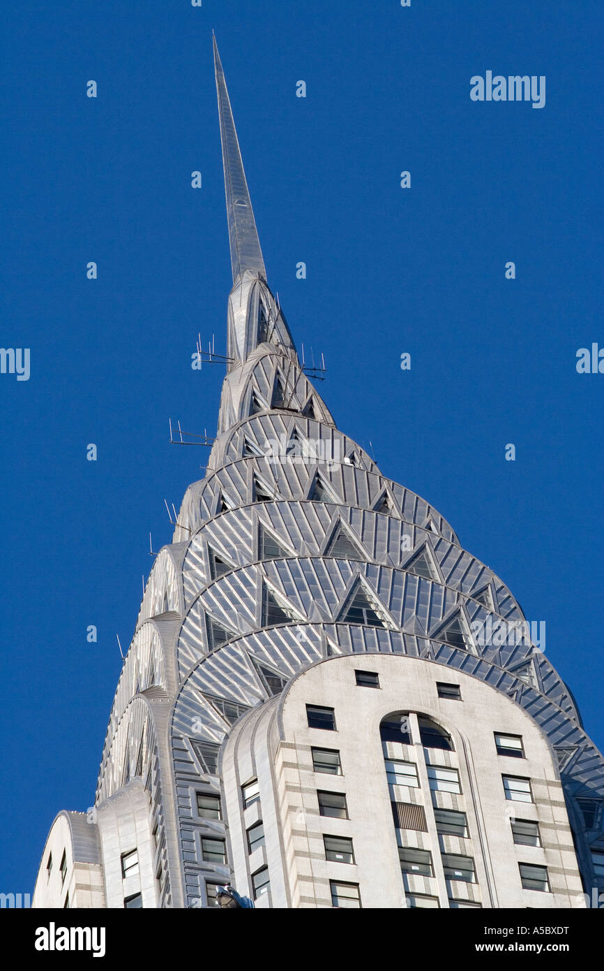 Chrysler Building Midtown Manhattan NYC NY USA Banque D'Images