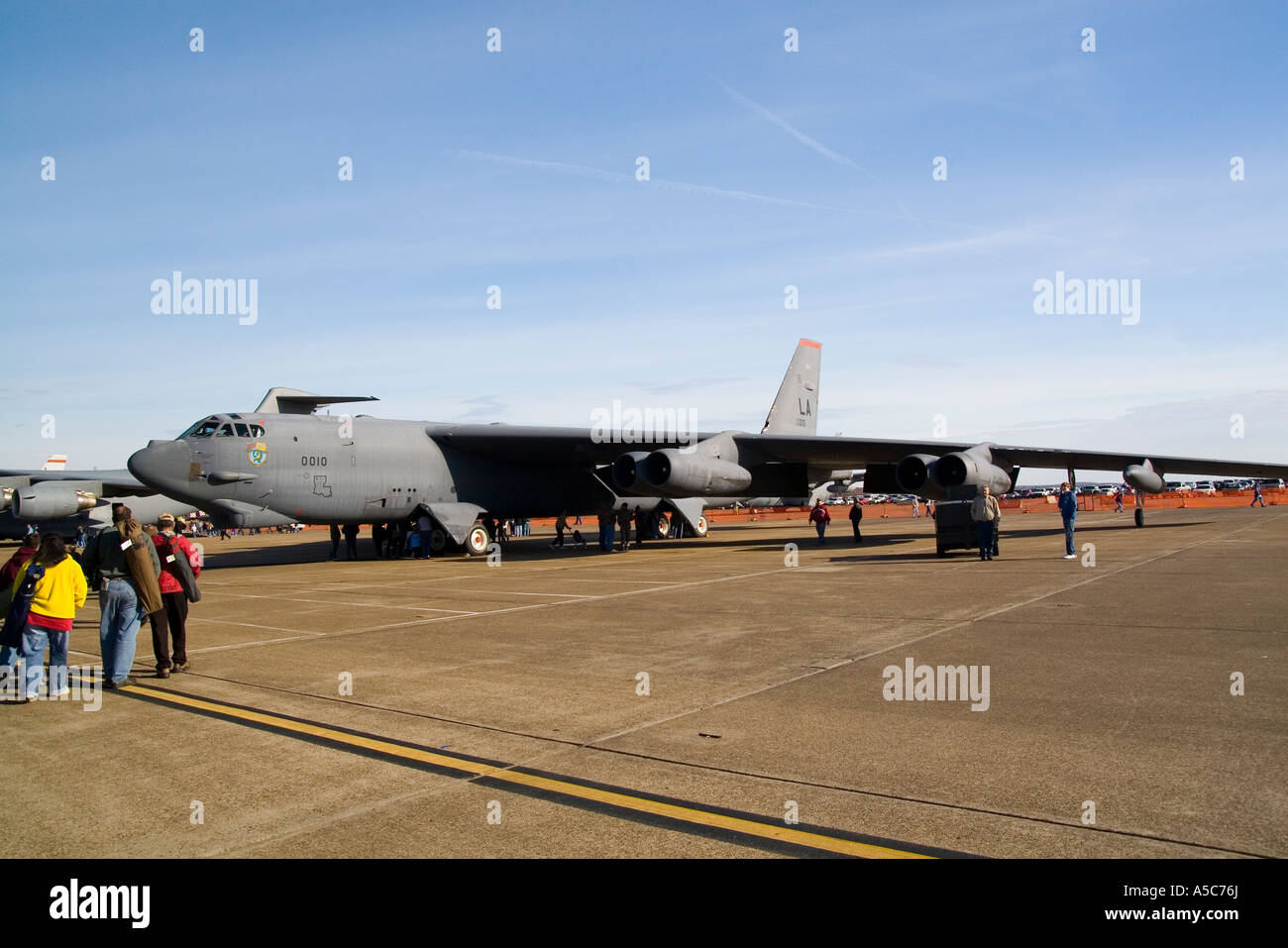 Boeing B 52 Stratofortress bombardier nucléaire stratégique et tapis Banque D'Images