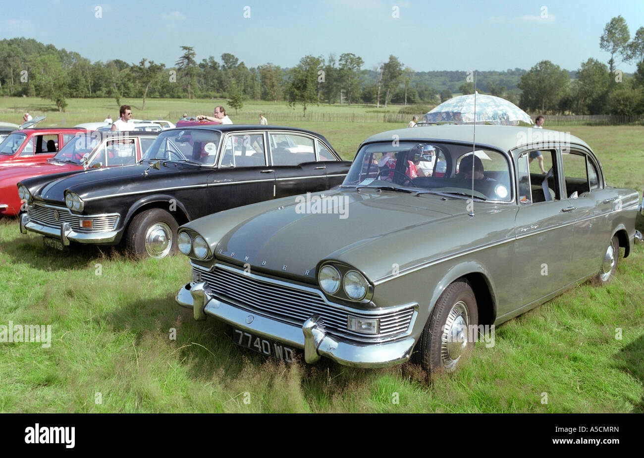 Humber Super Snipe Motor Car. Banque D'Images
