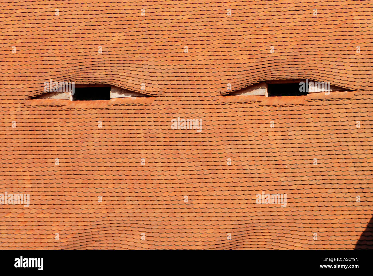 Roumanie Sibiu. En forme de puits traditionnels Eye. Banque D'Images