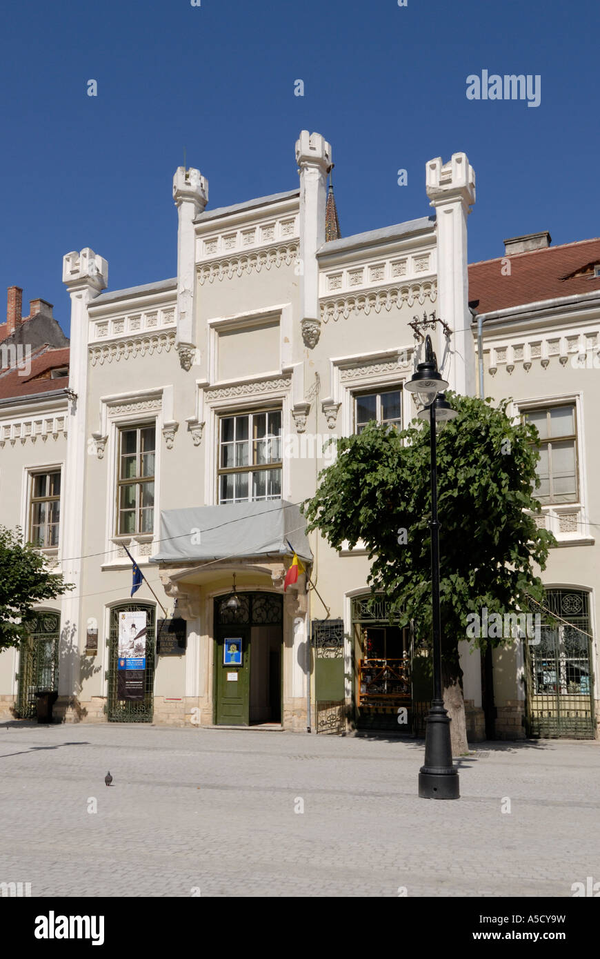 Musée d'ethnographie Franz Binder à Piata Mica, Sibiu Roumanie Banque D'Images