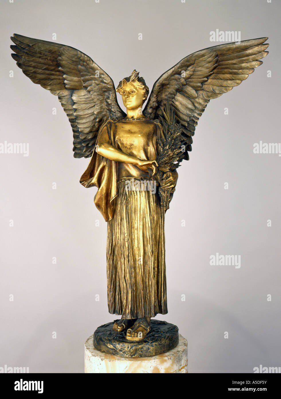 Statue La Victoire de Samothrace La Victoire Banque D'Images