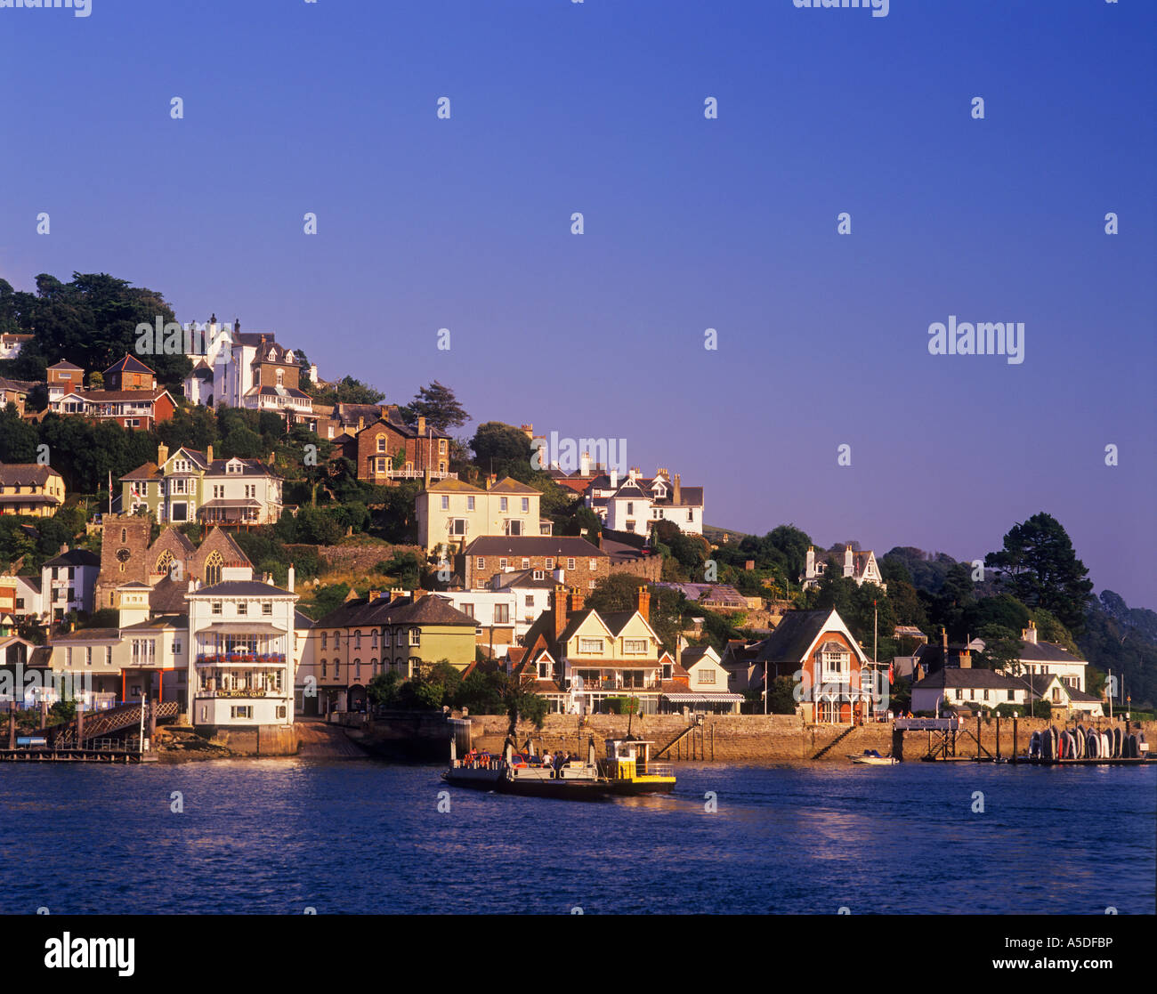 Vue de Kingswear Devon UK Banque D'Images