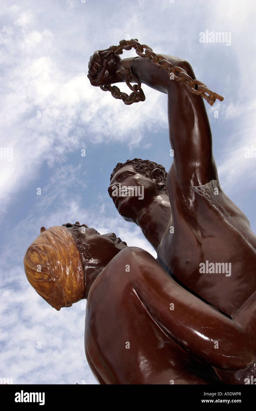 Afrique Sénégal Ile de Gorée esclave affranchi memorial Banque D'Images