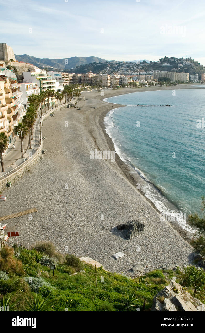 Almunecar en Espagne, prise en février 2007 Banque D'Images