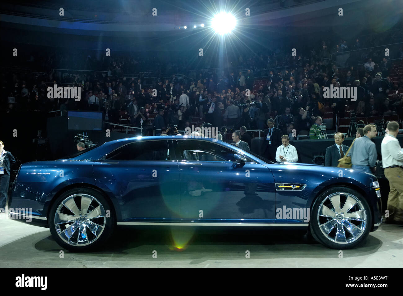 La Ford Interceptor concept car après son dévoilement au North American International Auto Show 2007 Banque D'Images