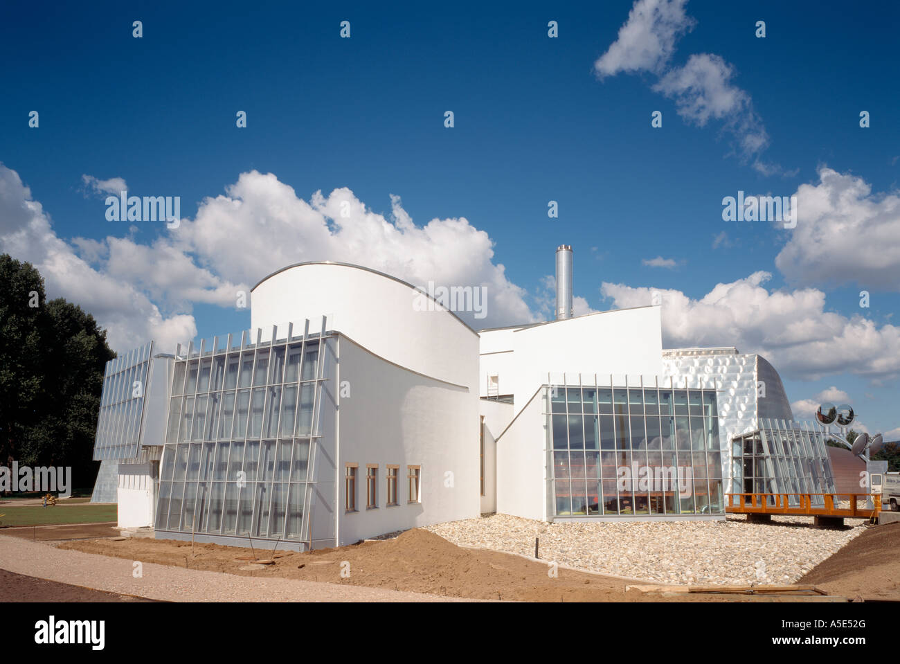 Bad Oeynhausen, Energie-Forum Elektrizitätswerks des Minden-Ravensberg (EMR), Architekt : Frank O. Gehry Banque D'Images