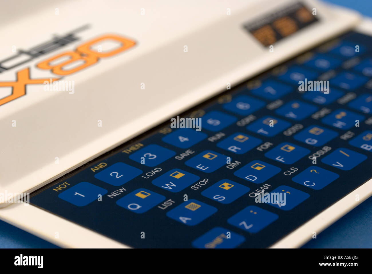 Sinclair ZX80 accueil ordinateur close up Banque D'Images