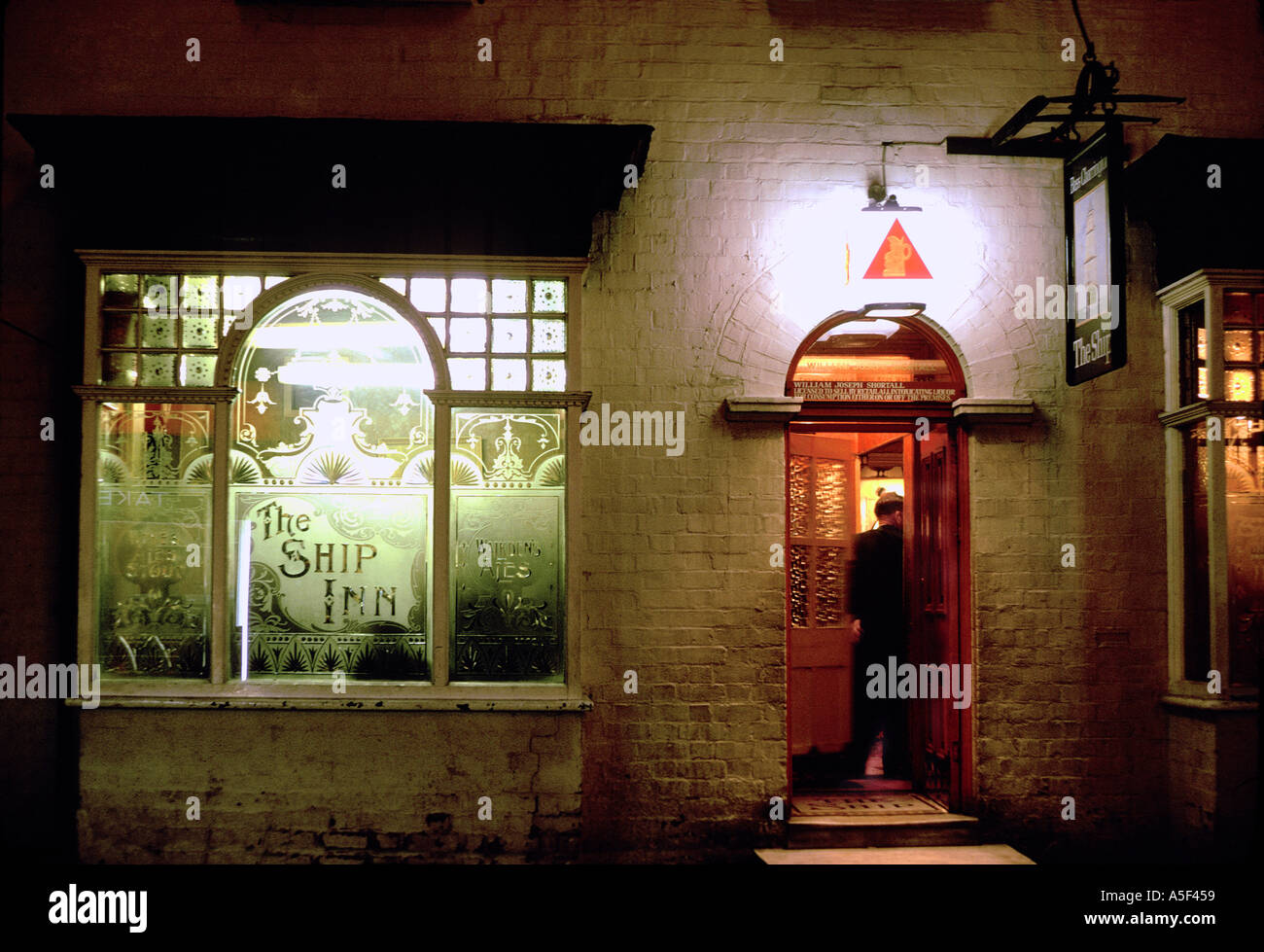 Le Ship Inn Southport Lancashire en 1974 Banque D'Images