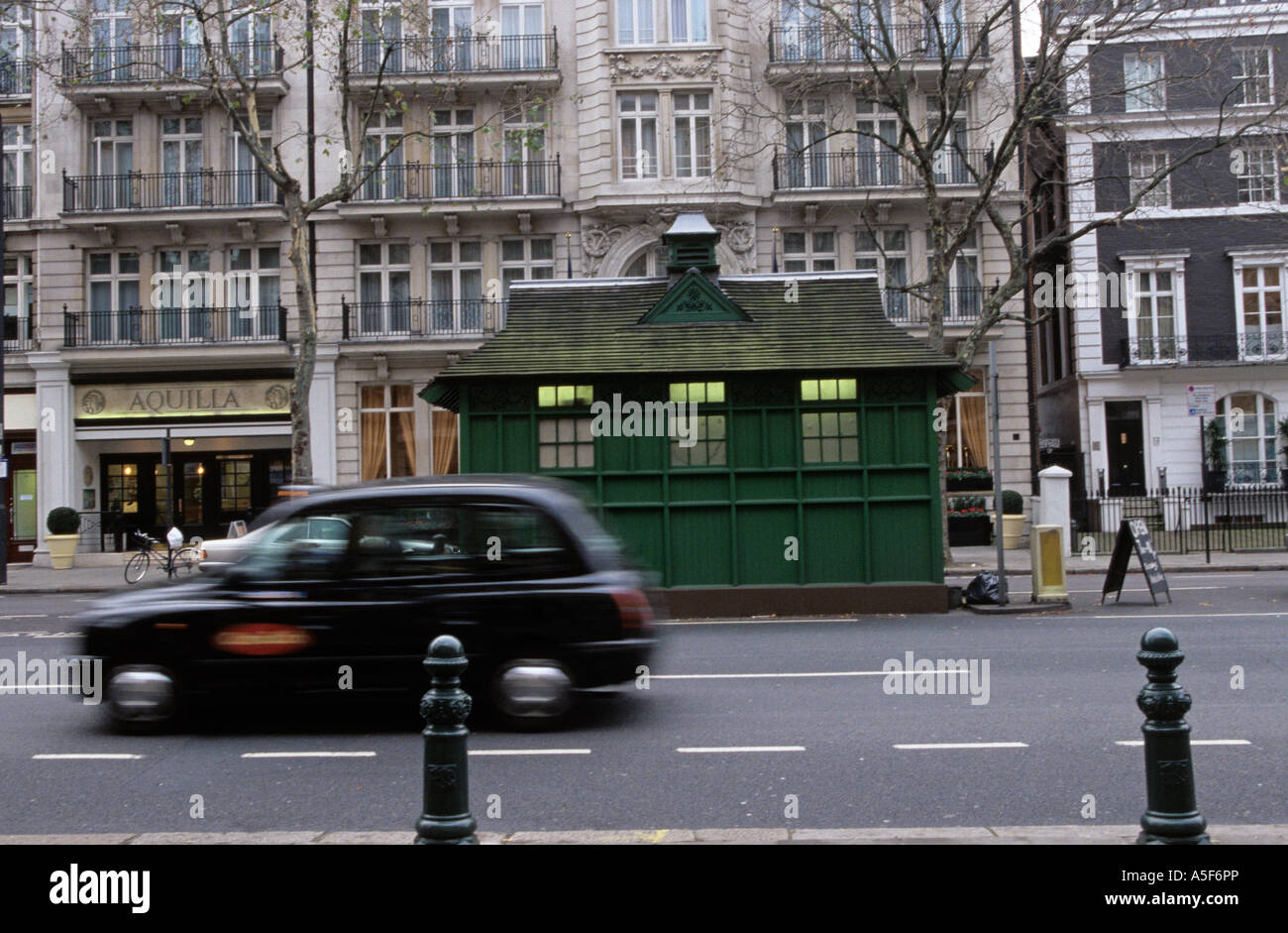 Un taxi à Londres Banque D'Images