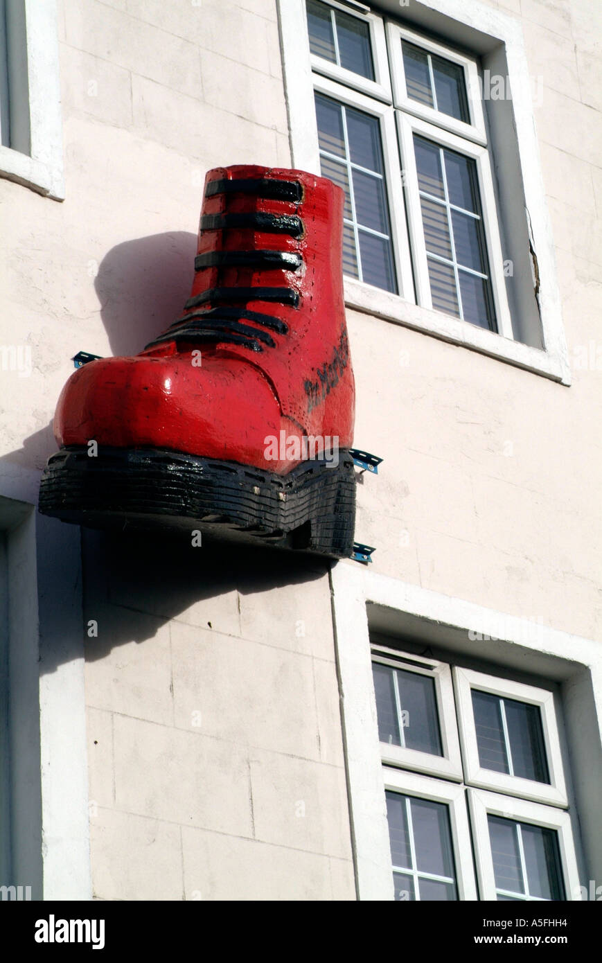 Boot géant Camden High Street Londres Banque D'Images