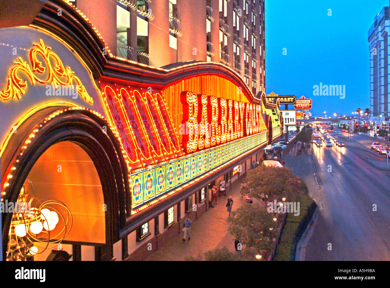 Barbary Coast Hotel and Casino à Las Vegas NV Banque D'Images