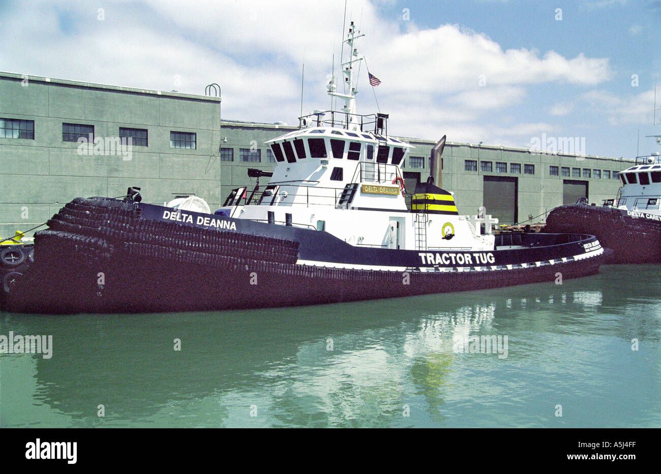 Les remorqueurs à San Francisco Californie horbour Banque D'Images