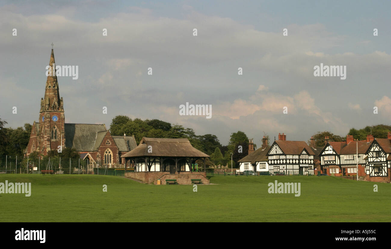 Angleterre Thornton Hough Banque D'Images