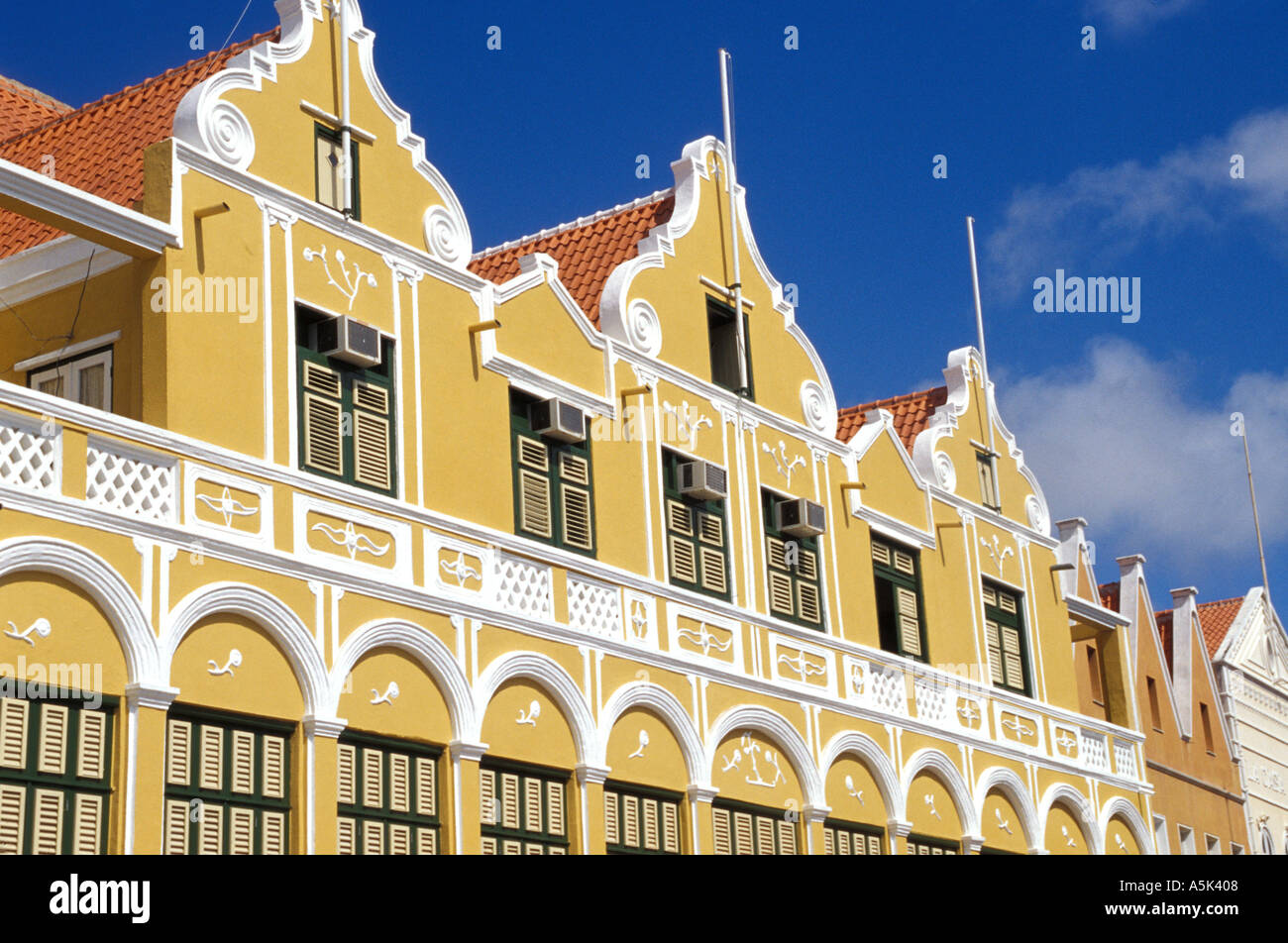 Curacao Netherlands Antilles Willemstad bâtiment Penha monument symbole national image emblématique Banque D'Images