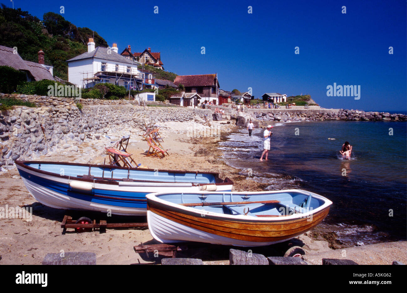 Steephill Cove Ventnor Ile de Wight Angleterre UK Banque D'Images