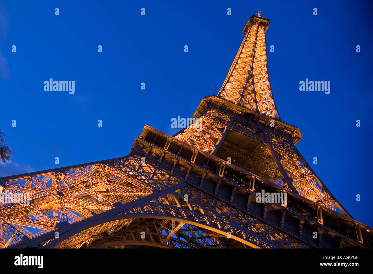 La tour Eiffel. Paris. France Banque D'Images