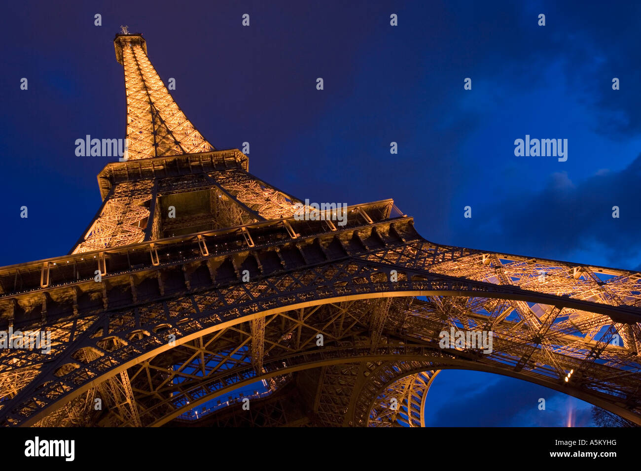 La tour Eiffel. Paris Banque D'Images