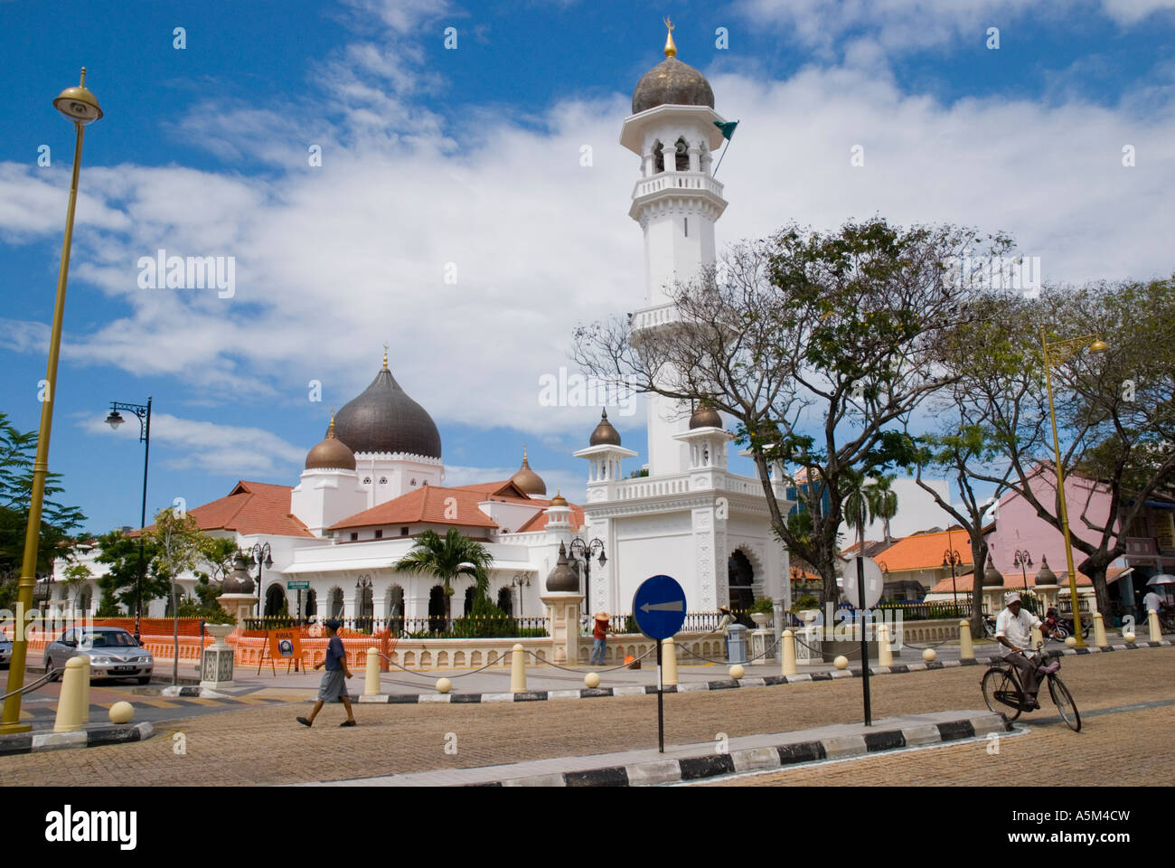 La mosquée de Kapitan Keling à Georgetown Penang Banque D'Images