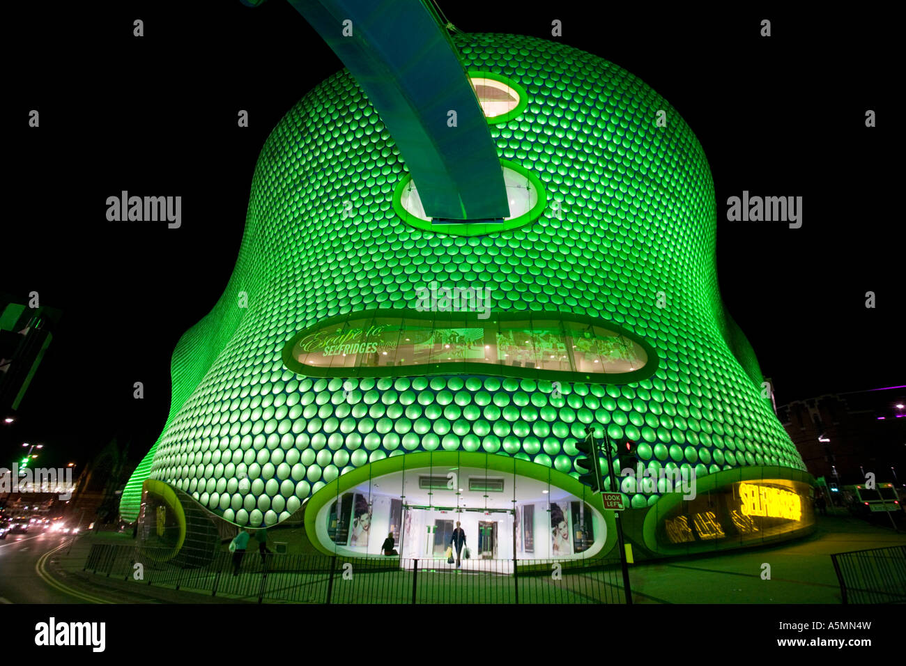 Le grand magasin Selfridges à Birmingham, centre commercial Bullring. Banque D'Images