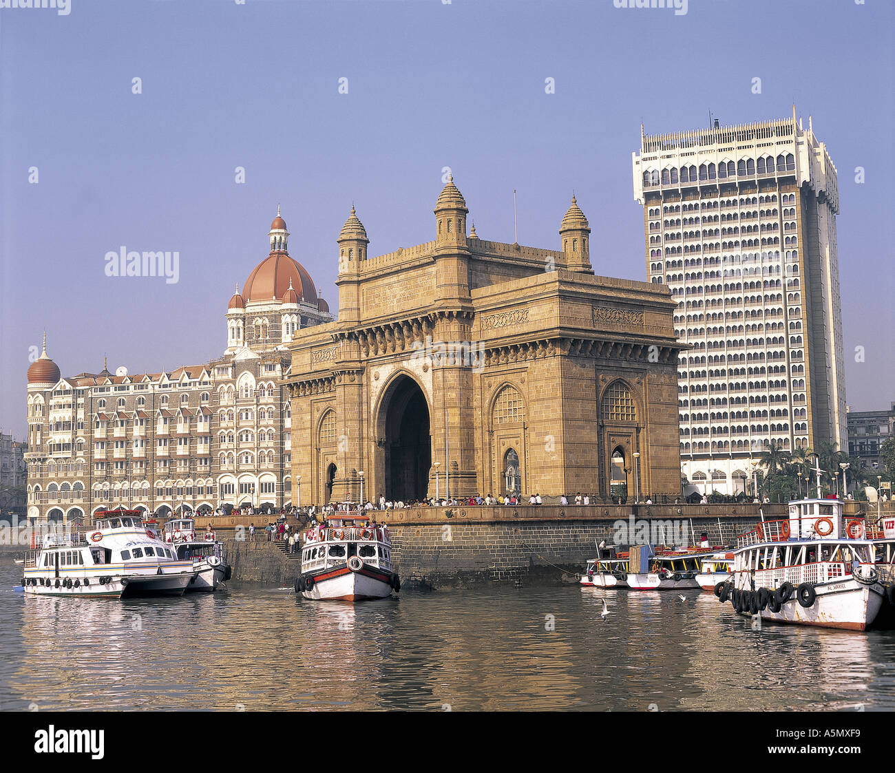 Porte de l'Inde Mumbai Inde Banque D'Images