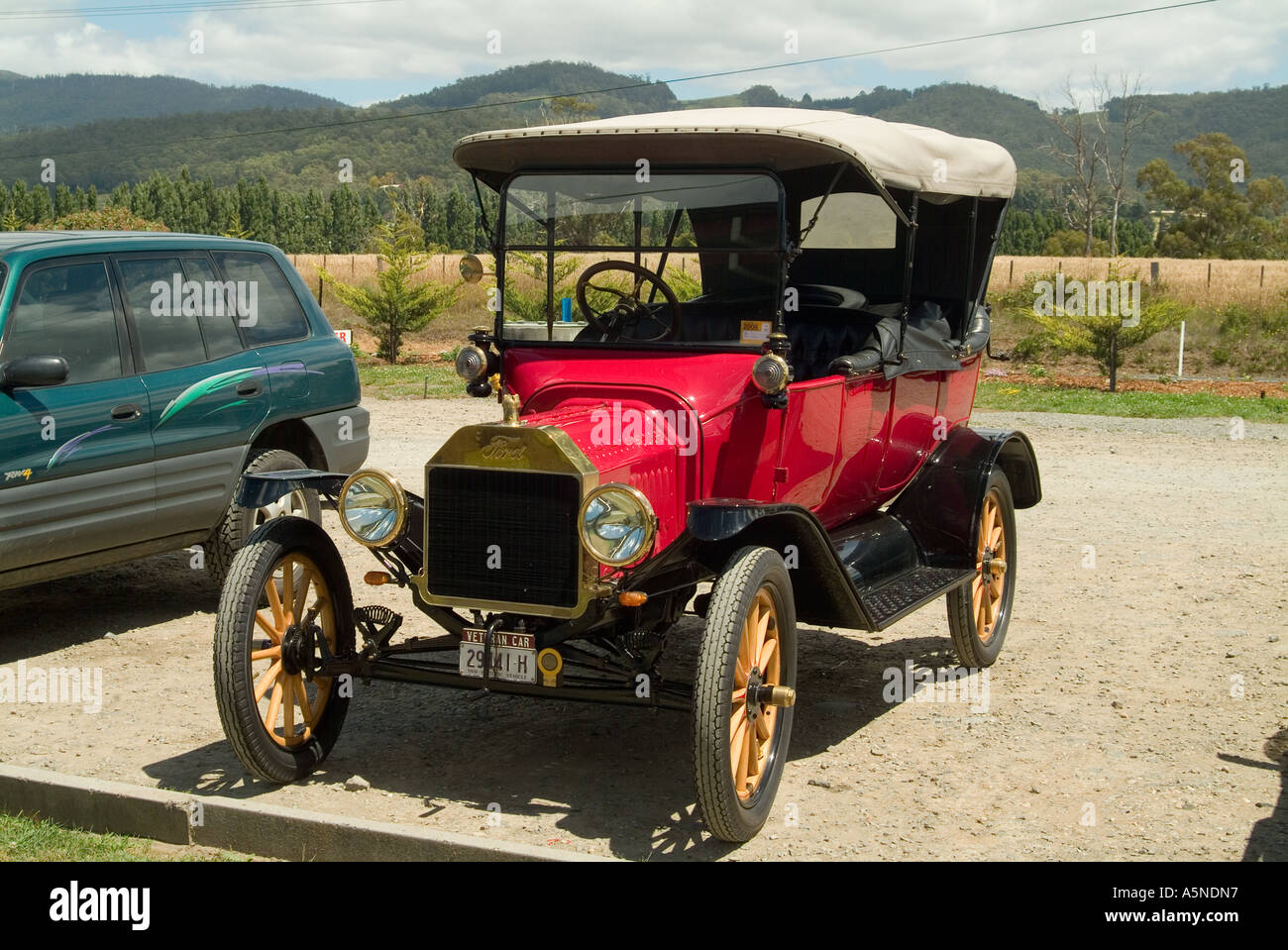 1911 Ford Model T camionnette Banque D'Images