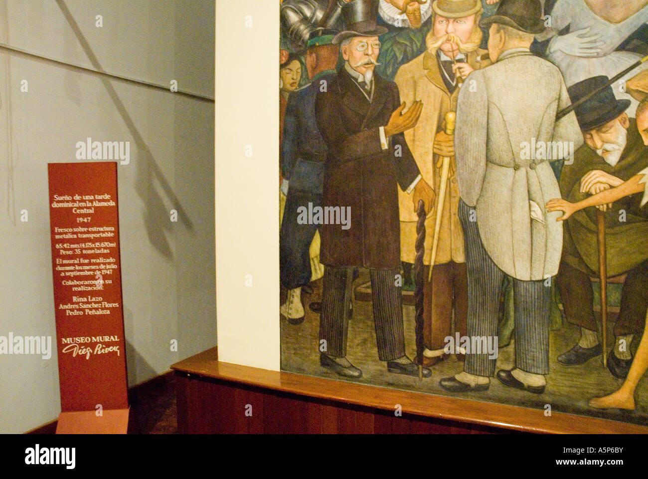 Sueño de una tarde dominical en la Alameda Central - musée Diego Rivera ...