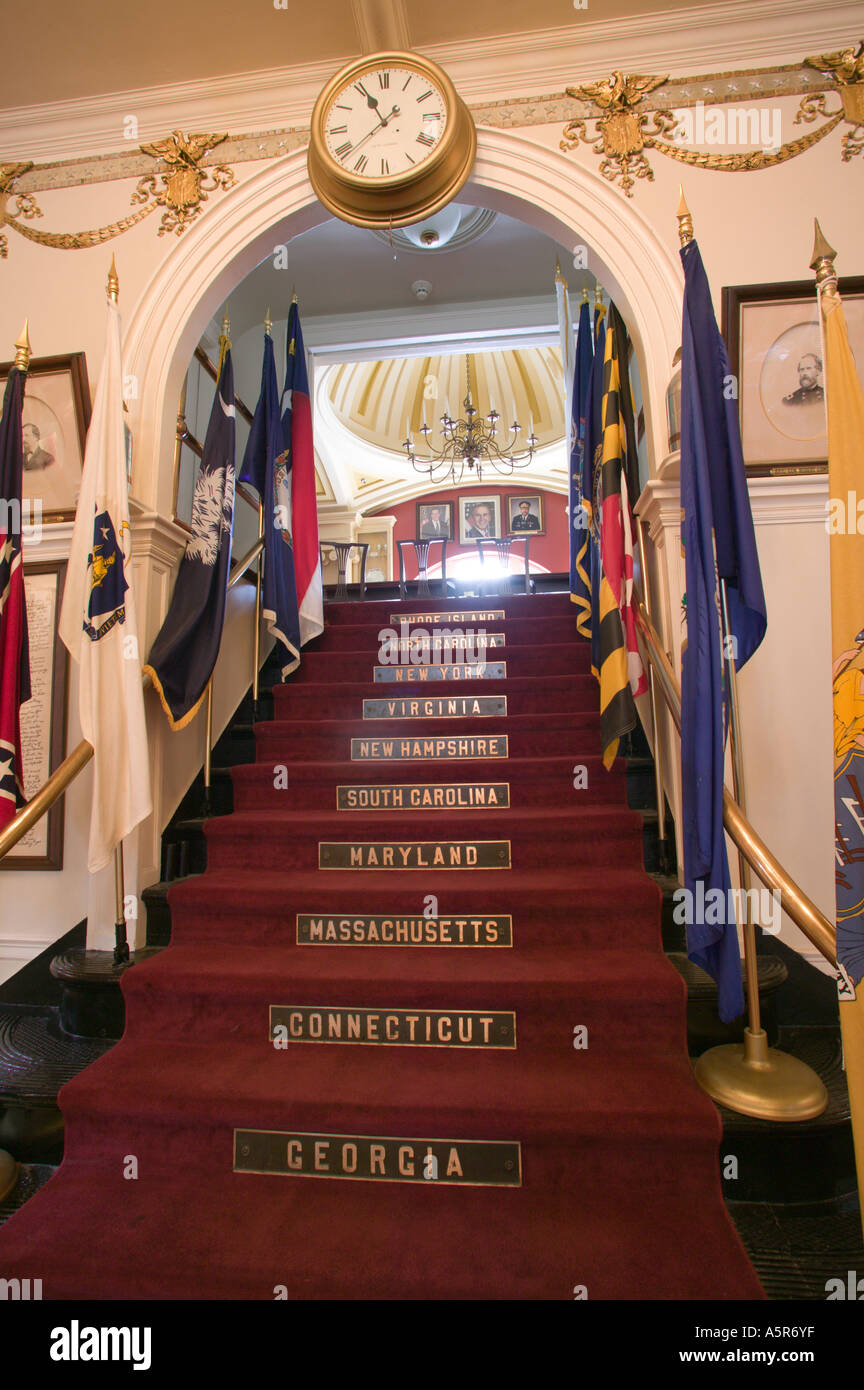 Musée de l'Ancienne et Honorable Artillery Company Faneuil Hall Boston Massachusetts Banque D'Images