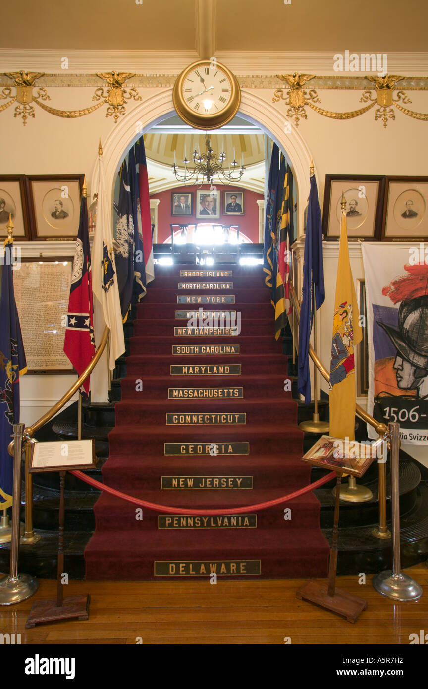 Musée de l'Ancienne et Honorable Artillery Company Faneuil Hall Boston Massachusetts Banque D'Images