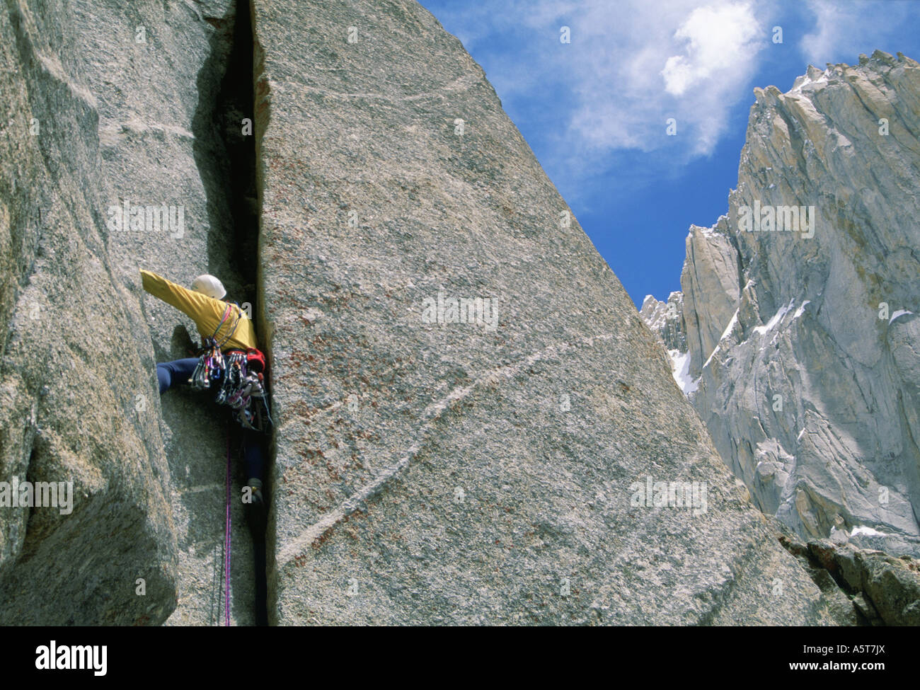 Villa natale sur la première ascension d'Iqbal s mur 5 10d ci-dessous K7 Karakoram Himalaya Pakistan Banque D'Images