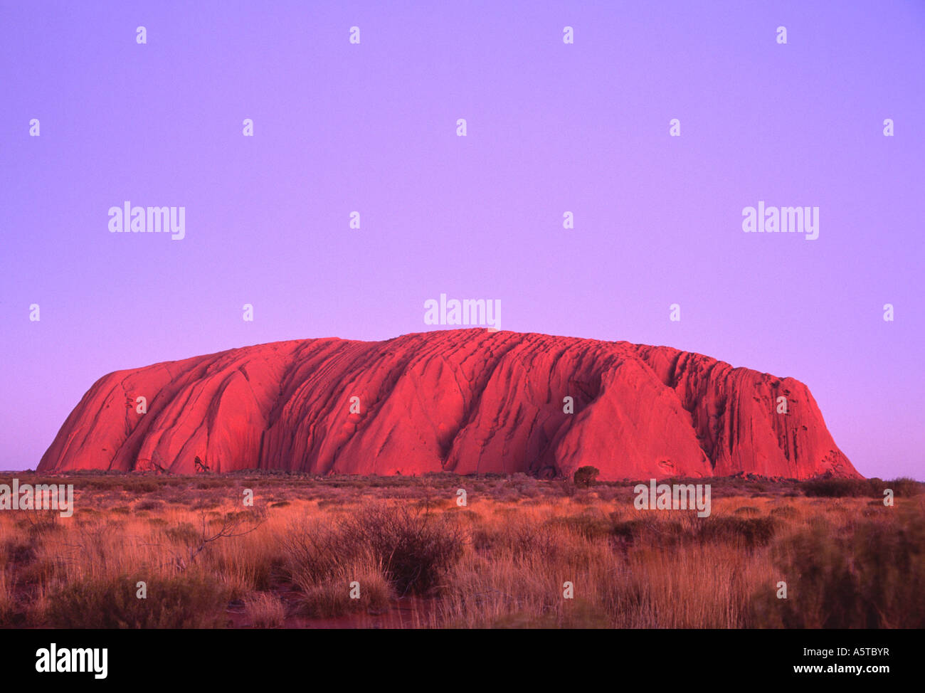 Uluru, Australie V Banque D'Images