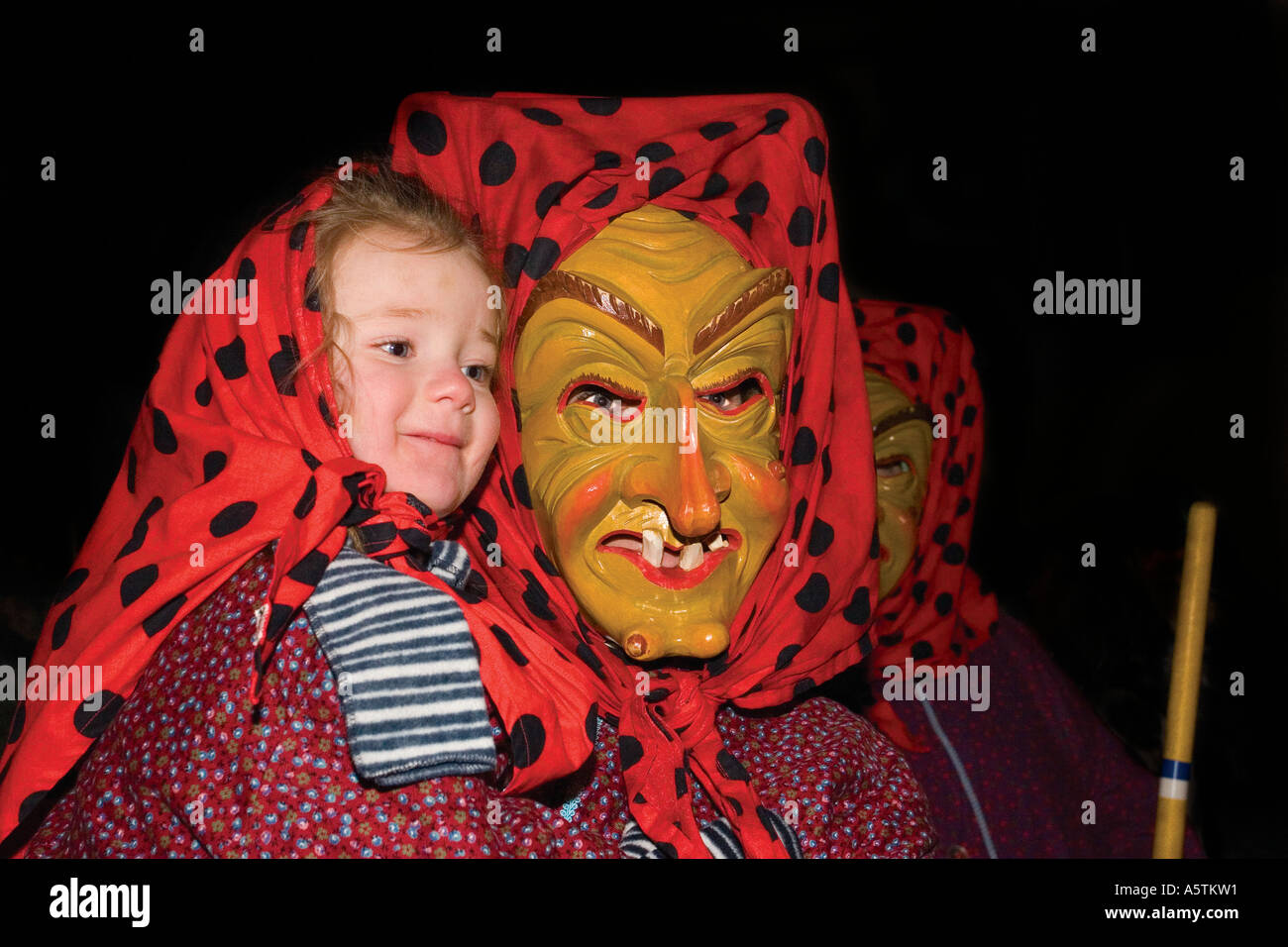 Défilé de carnaval Fashing Groetzingen près de Karlsruhe Allemagne Banque D'Images