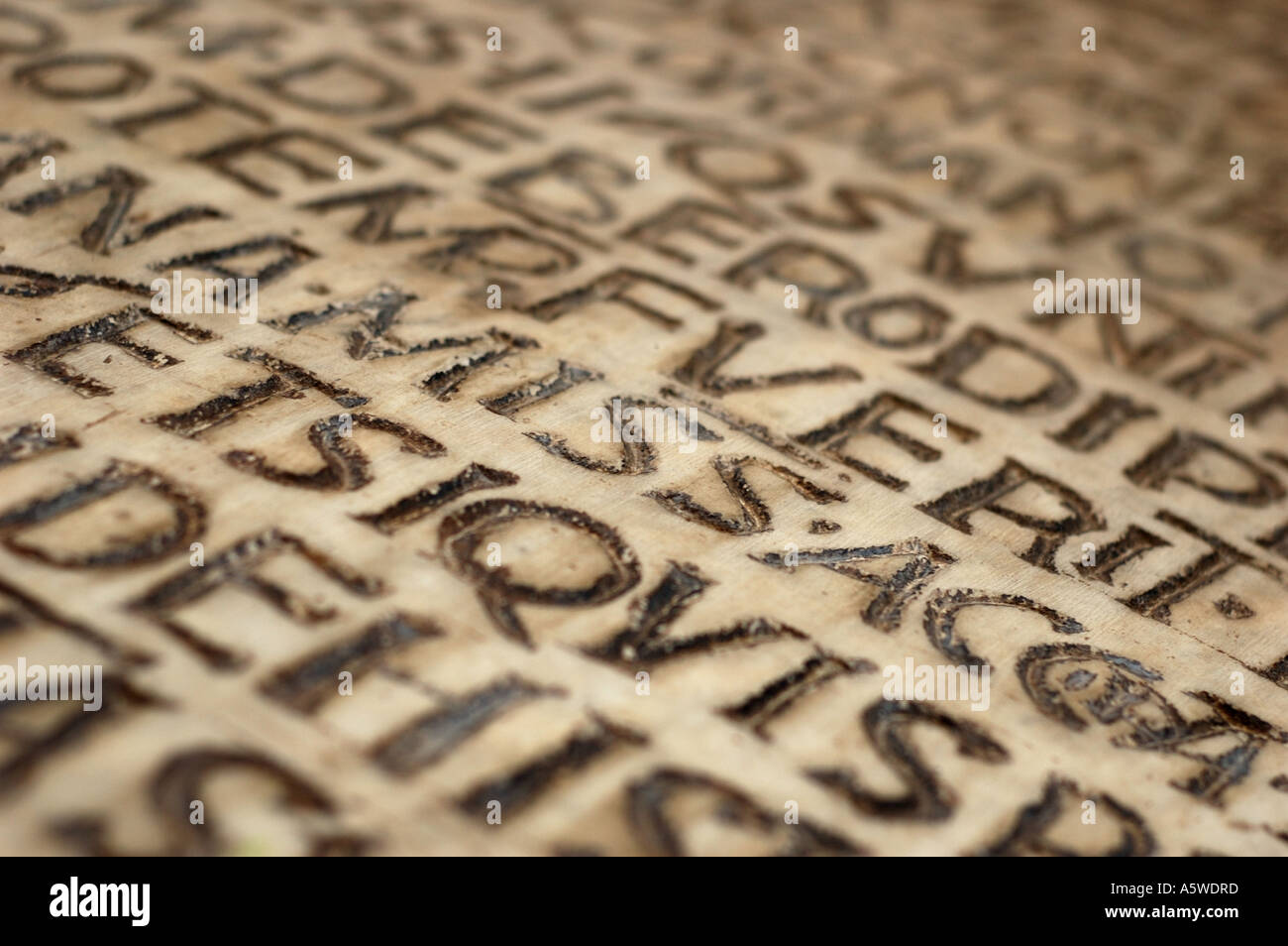 Inscription, Rome, Italie Banque D'Images