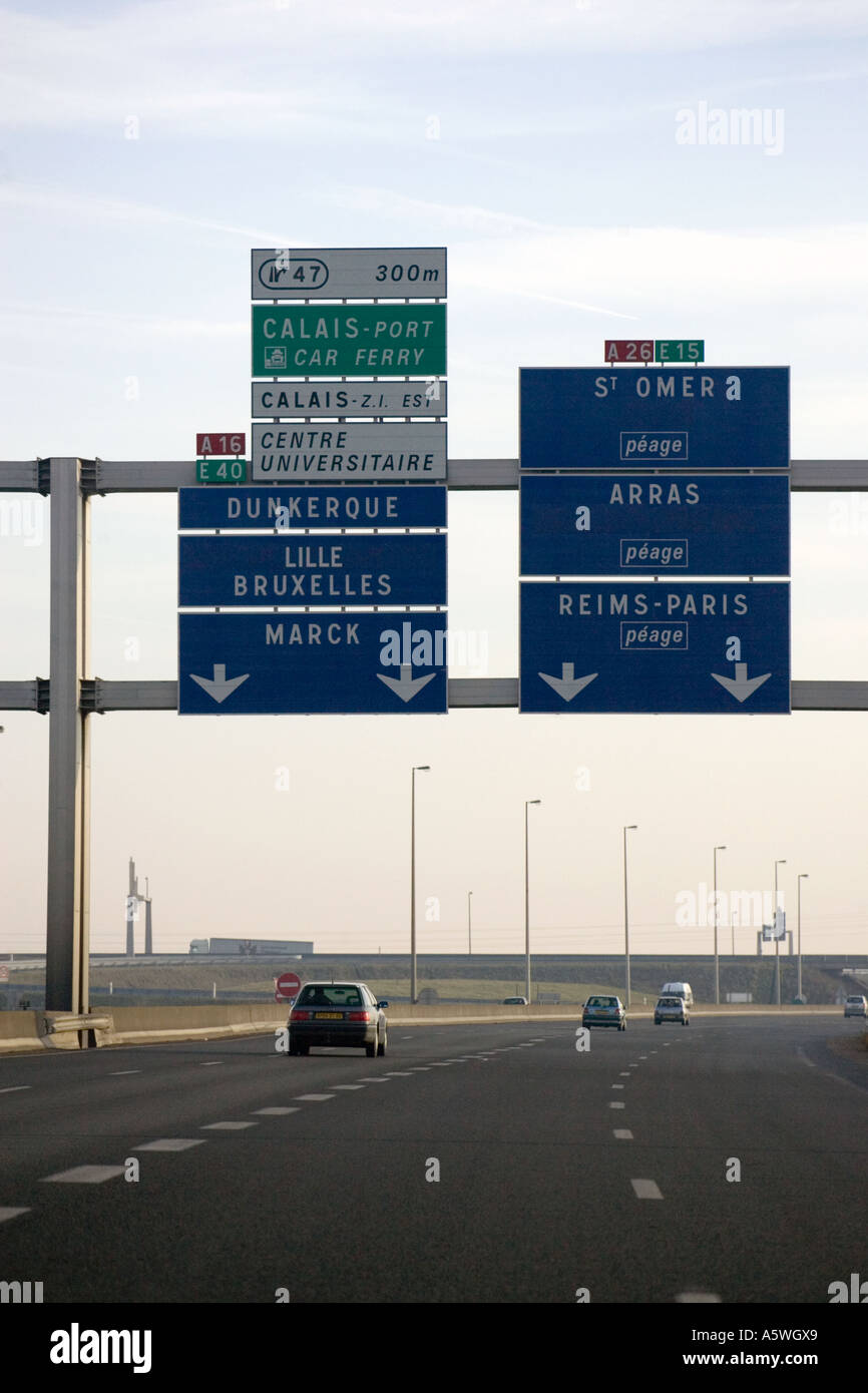 A26 motorway france Banque de photographies et d’images à haute résolution Alamy