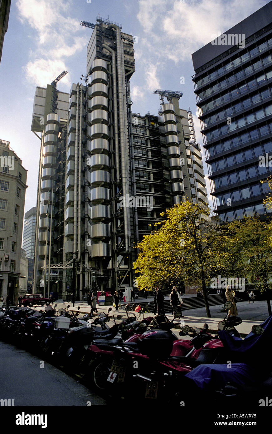 Bâtiment de la Lloyds de Londres Angleterre Royaume-Uni UK Banque D'Images