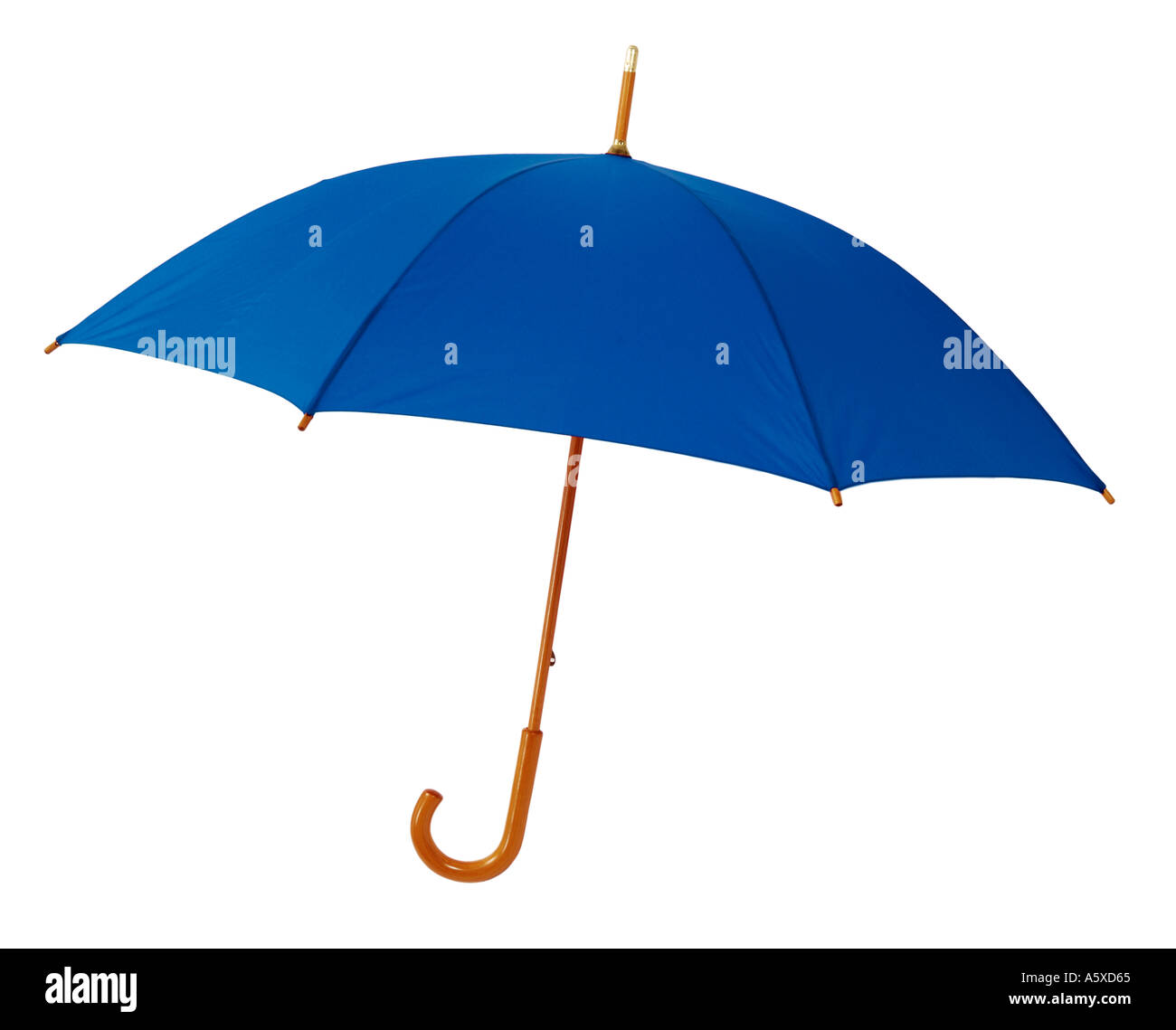 Parapluie bleu Banque D'Images