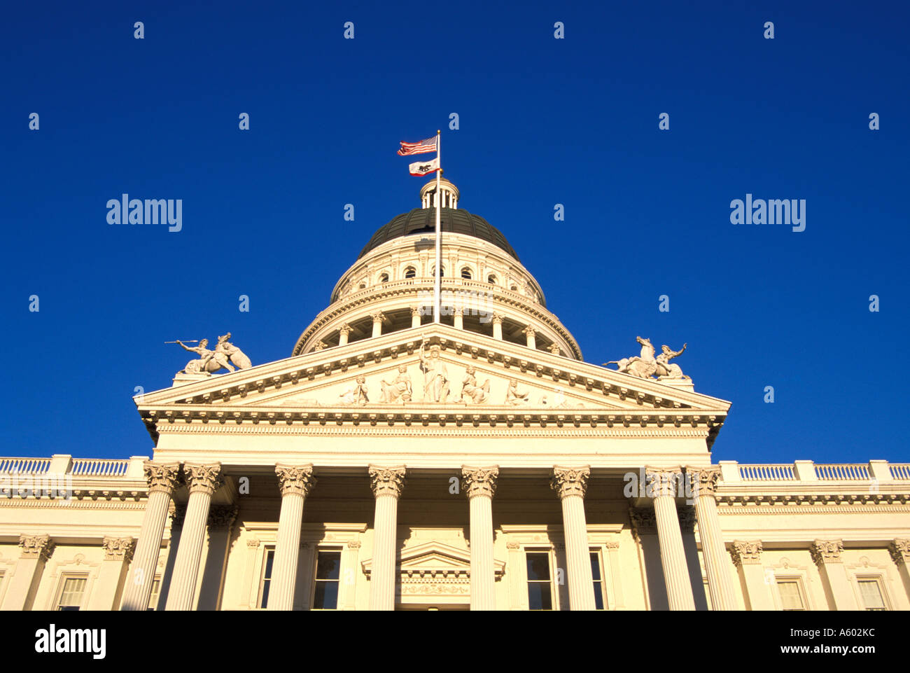Californie Sacramento State Capitol Building Banque D'Images
