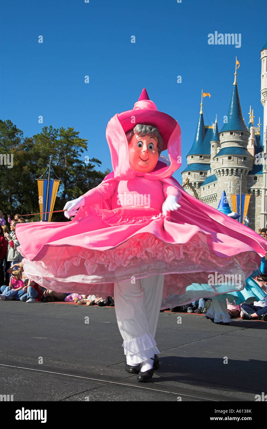 Blanche-neige, Disney Dreams come true Parade, Magic Kingdom, Disney World, Orlando, Floride, USA Banque D'Images