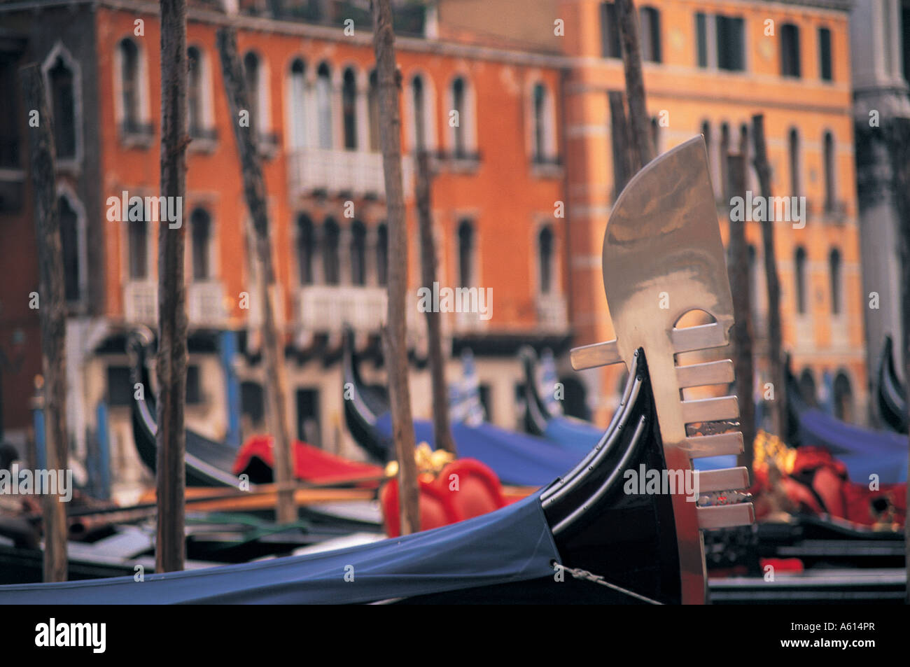 Gondoles, Venise, Italie Banque D'Images