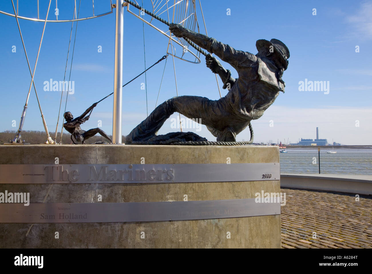 St Mary's Island un nouveau développement sur le site de l'ancien arsenal de la Marine royale à Chatham Kent UK 2007 Banque D'Images