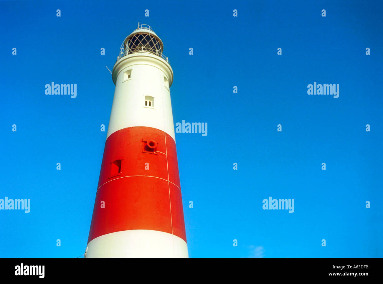 Portland Bill phare construit en 1905, à Portland Bill Engalnd Dorset UK Banque D'Images