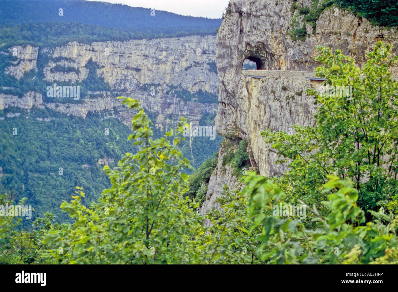 Grand goulets in vercors plateau Banque de photographies et d’images à