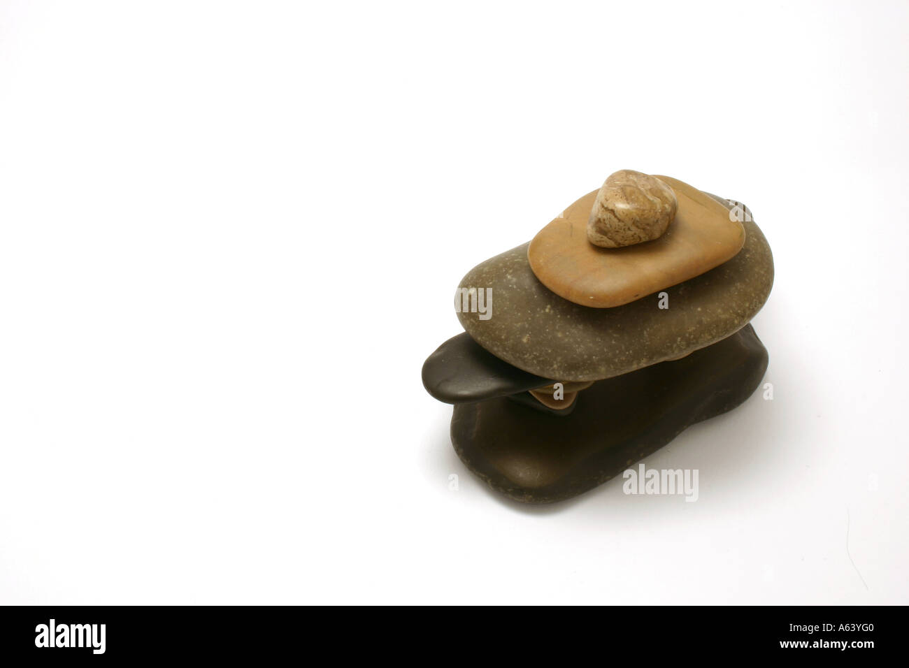 Close up sur un Inuskshuk l'Art Inuit Sculpture Banque D'Images