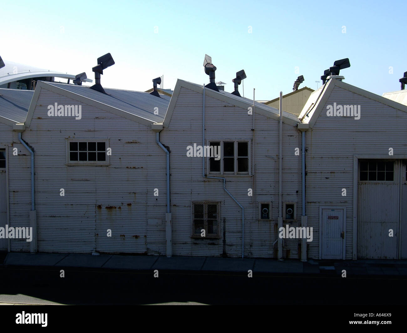 Les quais de Fremantle en Australie occidentale Banque D'Images