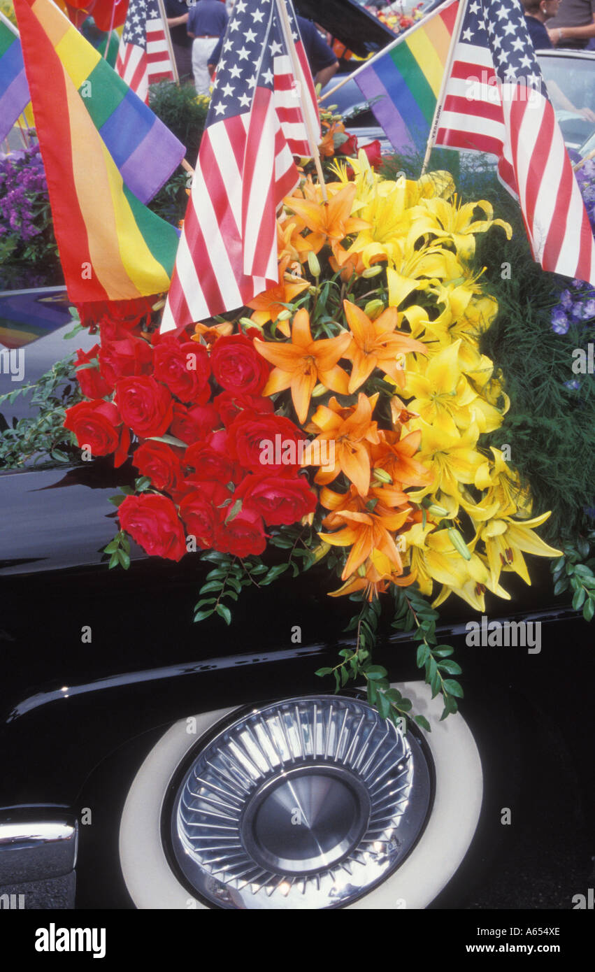 Gay Pride Parade Palm Springs California USA Banque D'Images